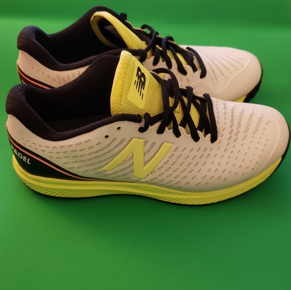 New Balance padel 796v2 yellow men's court tennis shoes size 6 - Picture 5 of 8